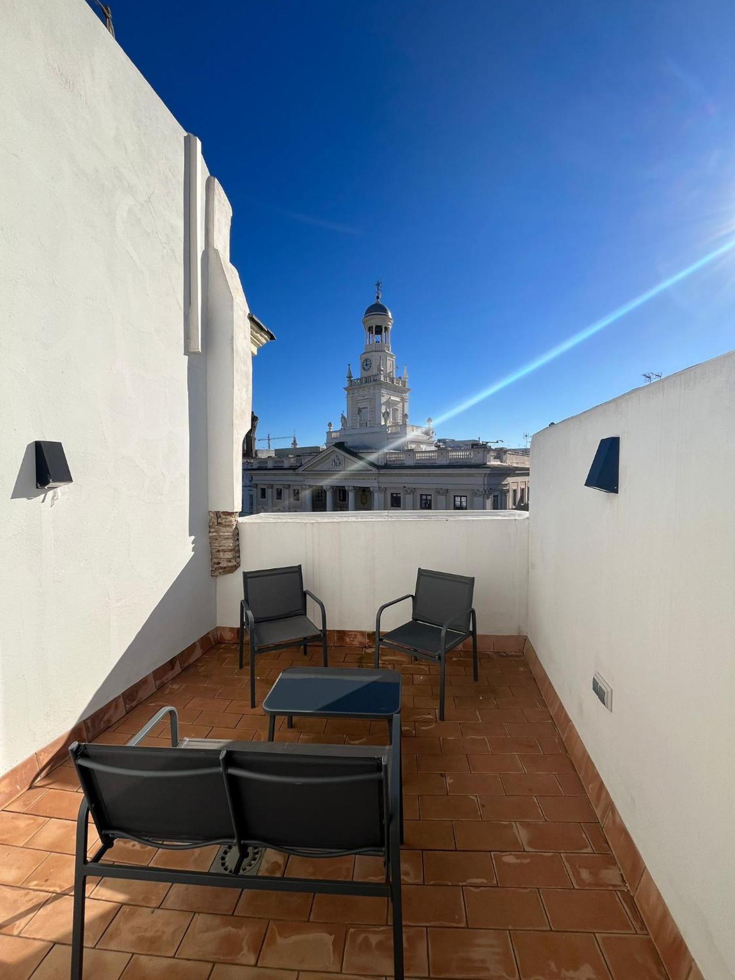 Апартаменты Penthouse La Plaza En Cadiz Centro Grupo Ac Gestion Экстерьер фото